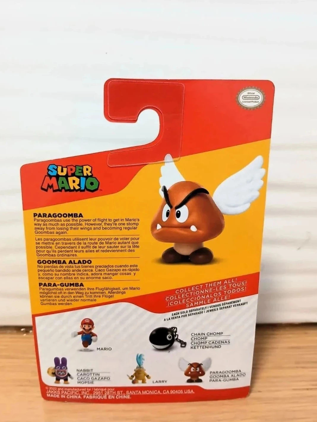 Figurinha JAKKS PACIFIC Super Mario Paragoomba Goomba Alado Para Gumba 6cm – photo 2